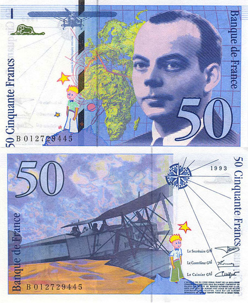 50 франков, Франция