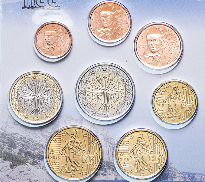 Монеты евро, Франция