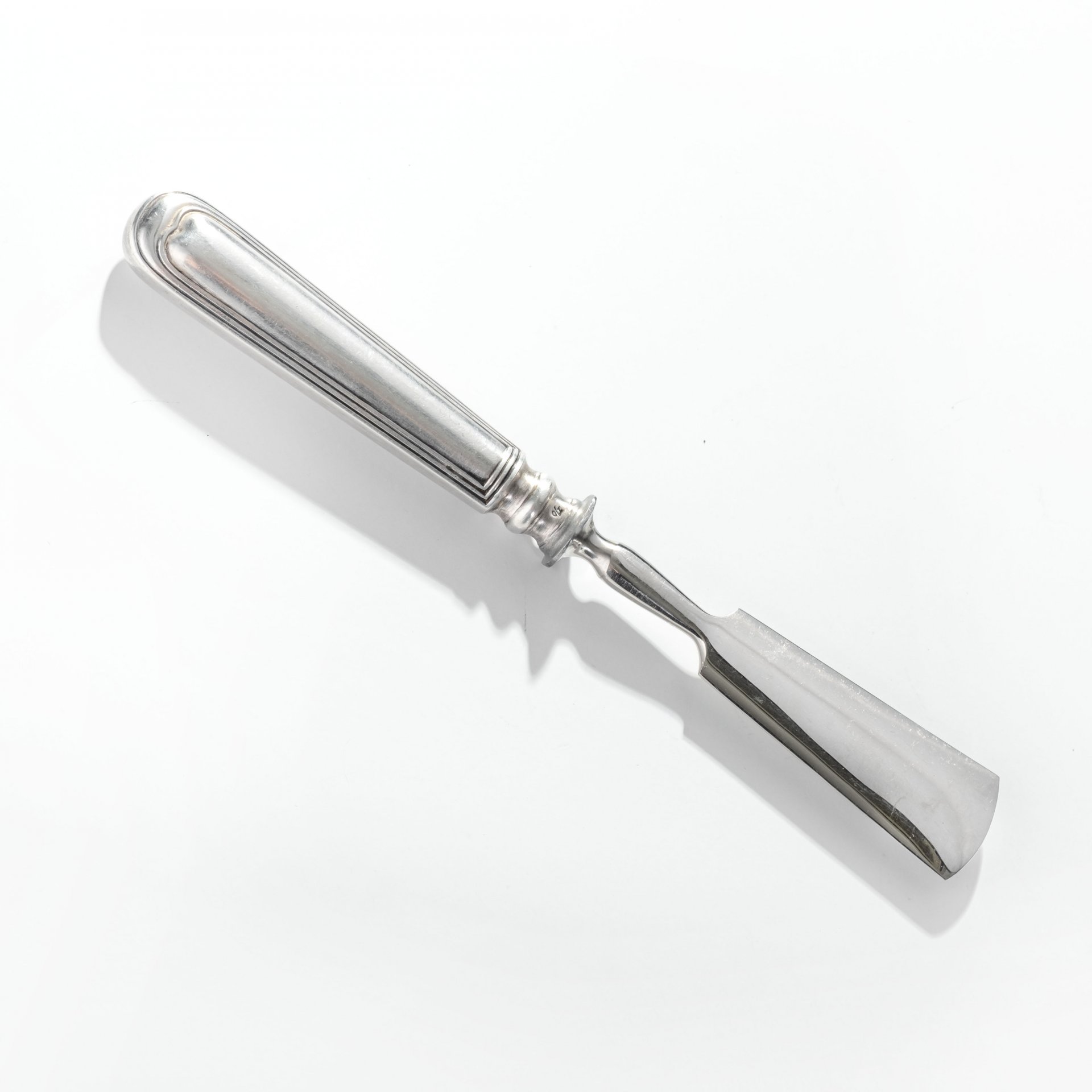 Нож для паштета, металл, серебрение, сталь, Вюртембергская фабрика металлических изделий (WMF), Германия, 1910-1925 гг. 