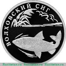 Реверс монеты 1 рубль 2005 года СПМД сиг proof