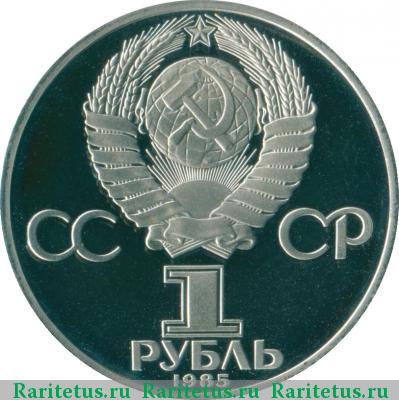 1 рубль 1985 года  Ленин-115, новодел proof