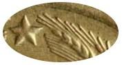 Деталь монеты 1 копейка 1975 года  с уступом