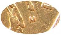 Деталь монеты 50 копеек 2002 года М штемпель 1Е