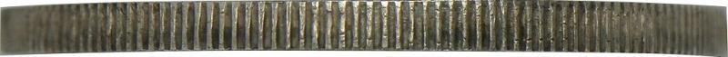 Гурт монеты 1 1/2 рубля - 10 злотых 1836 года  новодел, без букв