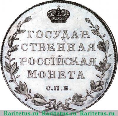 Реверс монеты полуполтинник 1808 года СПБ-ФГ новодел proof