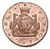 Реверс монеты 2 копейки 1776 года КМ новодел