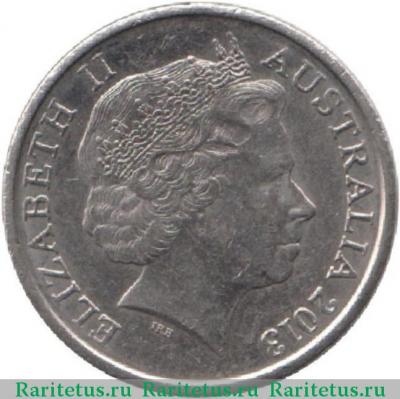 5 центов (cents) 2013 года   Австралия