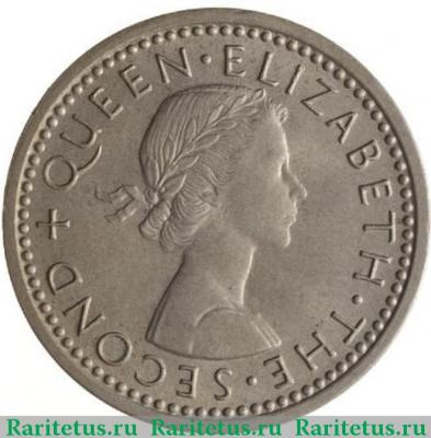 3 пенса (pence) 1962 года   Новая Зеландия