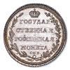 Реверс монеты полуполтинник 1804 года СПБ-ФГ новодел
