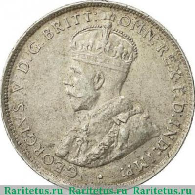 2 шиллинга (shillings) 1919 года   Британская Западная Африка