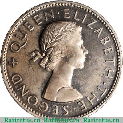 2 шиллинга (florin, shillings) 1961 года   Новая Зеландия