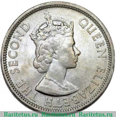 1 рупия (rupee) 1956 года   Маврикий