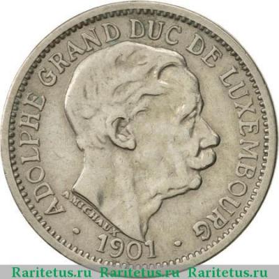 10 сантимов (centimes) 1901 года   Люксембург