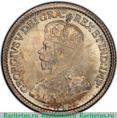 5 центов (cents) 1914 года   Канада