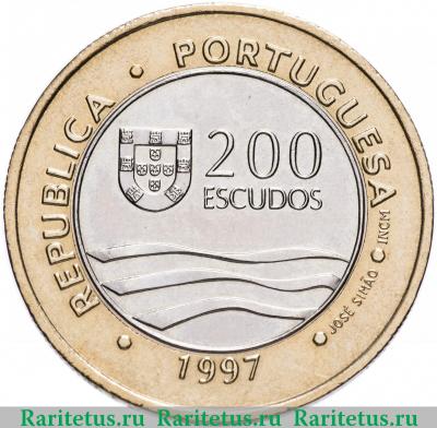 200 эскудо (escudos) 1997 года  ЭКСПО Португалия