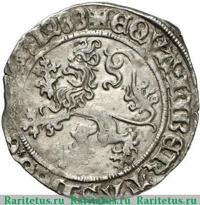 Реверс монеты патард (patard) 1488 года  