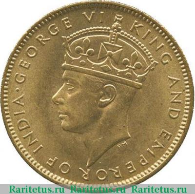 5 центов (cents) 1945 года   Британский Гондурас