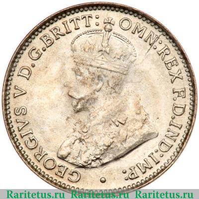 3 пенса (pence) 1927 года   Австралия