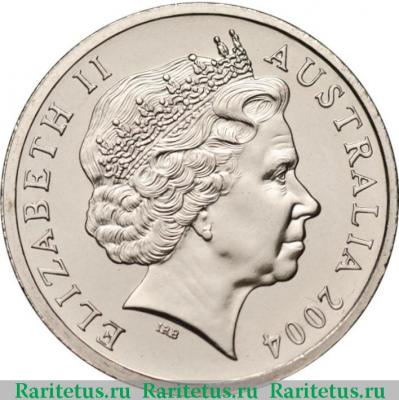 5 центов (cents) 2004 года   Австралия