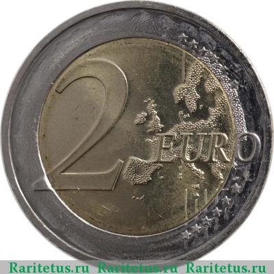 Реверс монеты 2 евро (euro) 2013 года F Баден-Вюртемберг Германия