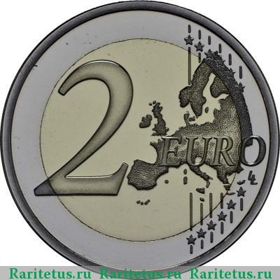 Реверс монеты 2 евро (euro) 2013 года  самоуправление Мальта