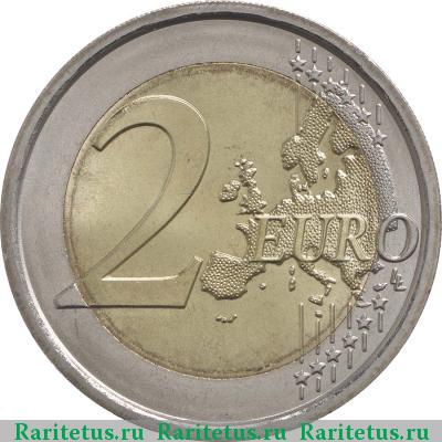 Реверс монеты 2 евро (euro) 2013 года  Джузеппе Верди Италия