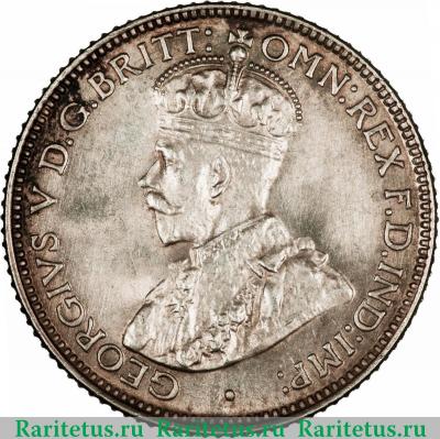 6 пенсов (pence) 1934 года   Австралия