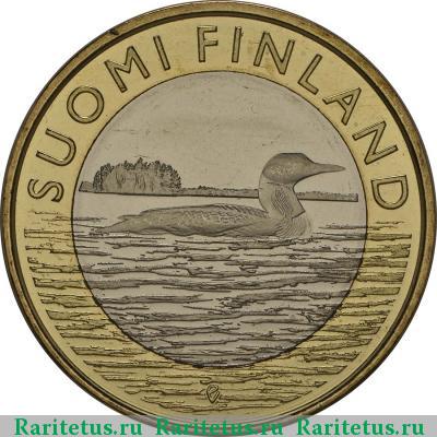 5 евро (euro) 2014 года  Саво Финляндия