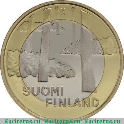 5 евро (euro) 2013 года  Сатакунта Финляндия