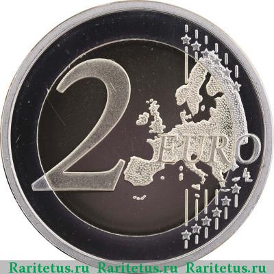 Реверс монеты 2 евро (euro) 2012 года  Хелена Шерфбек Финляндия