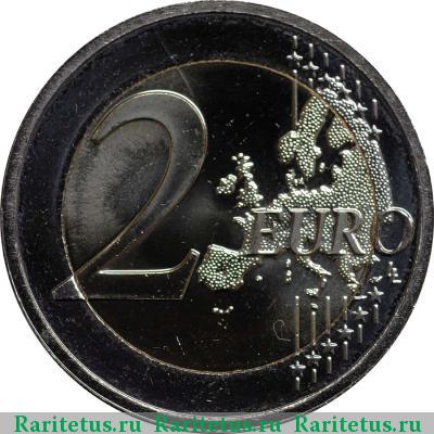 Реверс монеты 2 евро (euro) 2011 года  первые выборы Мальта