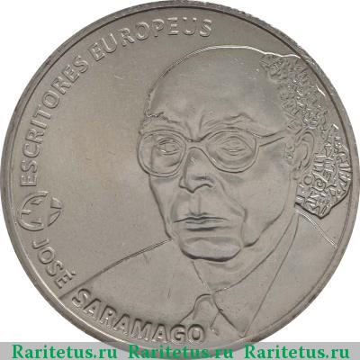 Реверс монеты 2,5 евро (euro) 2013 года  Сарамаго Португалия