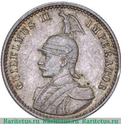 1/4 рупии (rupee) 1912 года   Германская Восточная Африка