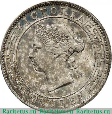 50 центов (cents) 1893 года   Цейлон