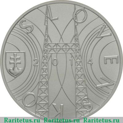10 евро (euro) 2014 года  Йозеф Мургаш Словакия