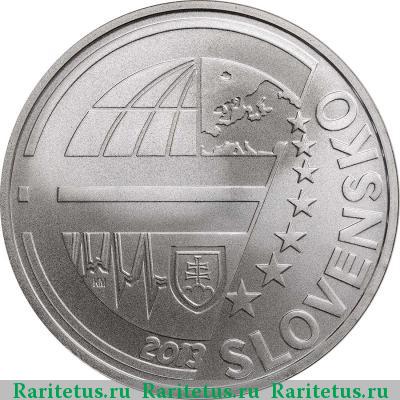 10 евро (euro) 2013 года  банк Словакии Словакия