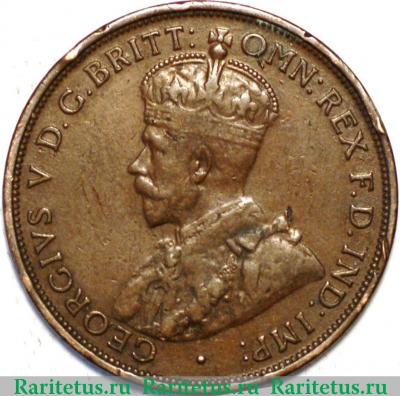 1 пенни (penny) 1912 года   Австралия