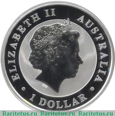 1 доллар (dollar) 2016 года  коала Австралия