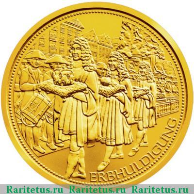 Реверс монеты 100 евро (euro) 2009 года  Корона эрцгерцогов Австрия proof