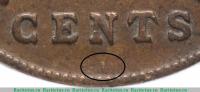 Деталь монеты 5 центов (cents) 1941 года I  Британская Восточная Африка