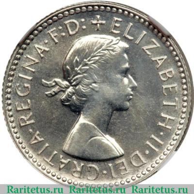 6 пенсов (pence) 1960 года   Австралия