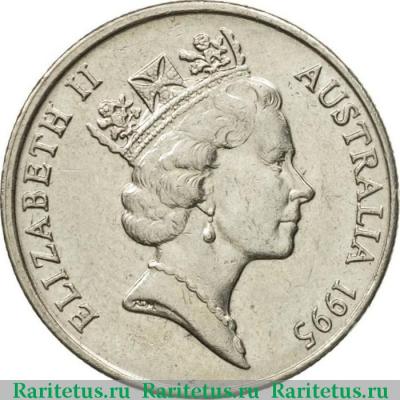 20 центов (cents) 1995 года   Австралия