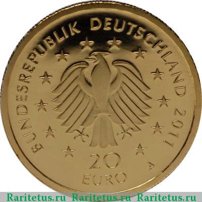 20 евро (euro) 2011 года  бук Германия