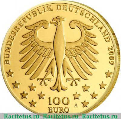 100 евро (euro) 2009 года  Триер Германия