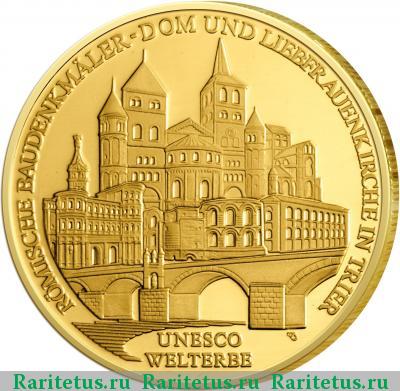 Реверс монеты 100 евро (euro) 2009 года  Триер Германия
