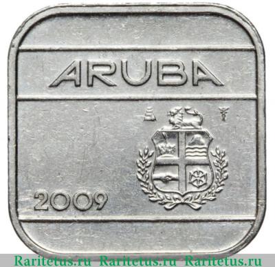 50 центов (cents) 2009 года   Аруба