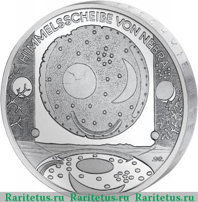 Реверс монеты 10 евро (euro) 2008 года А диск из Небры Германия