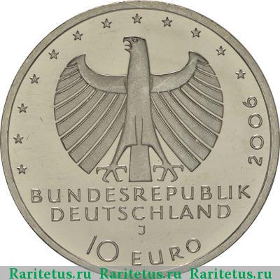 10 евро (euro) 2006 года J Ганза Германия
