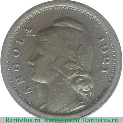 10 сентаво (centavos) 1921 года   Ангола