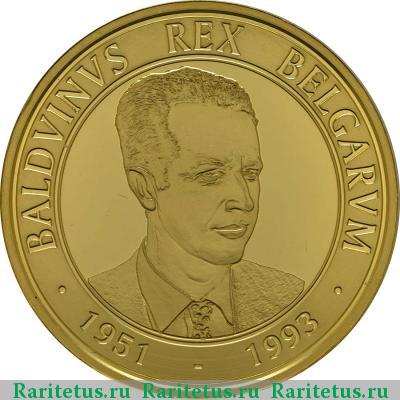 100 евро (euro) 2013 года  Бодуэн Бельгия proof